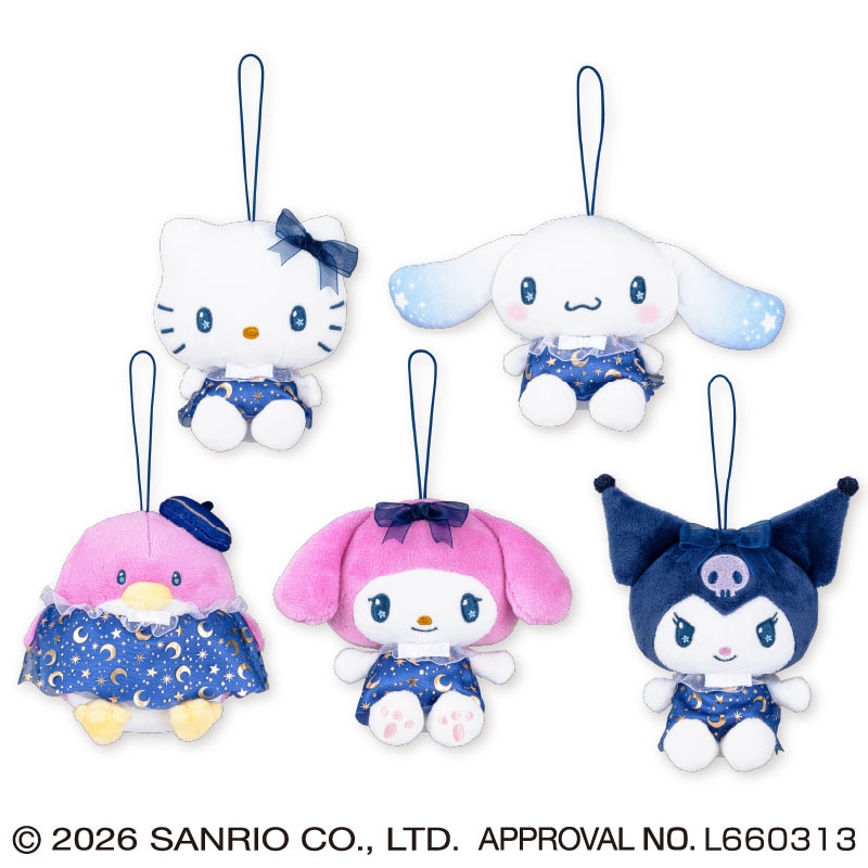 サンリオキャラクターズ キラキラ夜空ちょいデカマスコット | 先月
