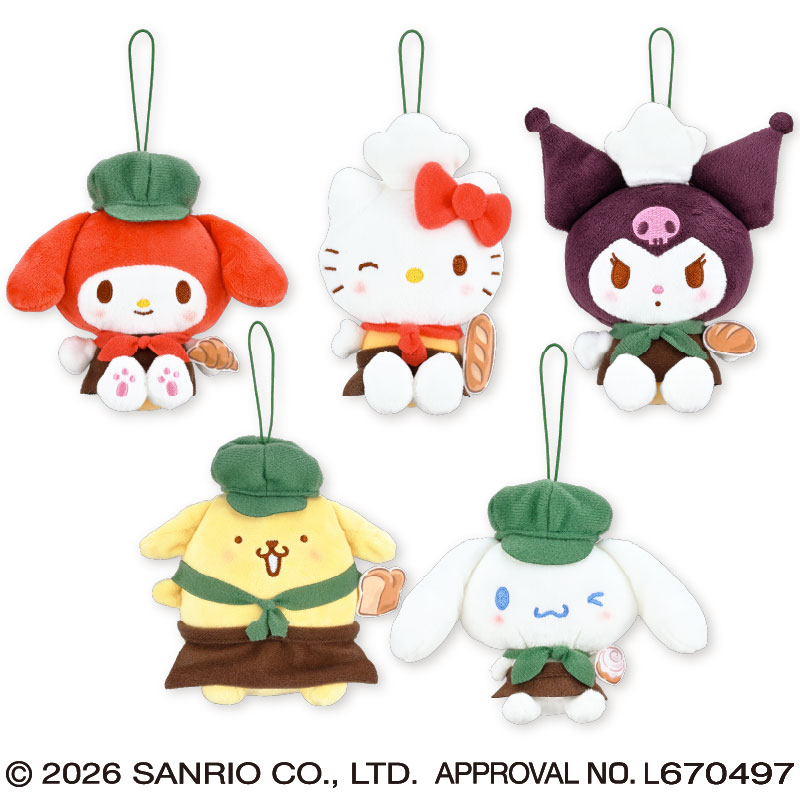 サンリオキャラクターズ ベーカリーなちょいデカマスコット