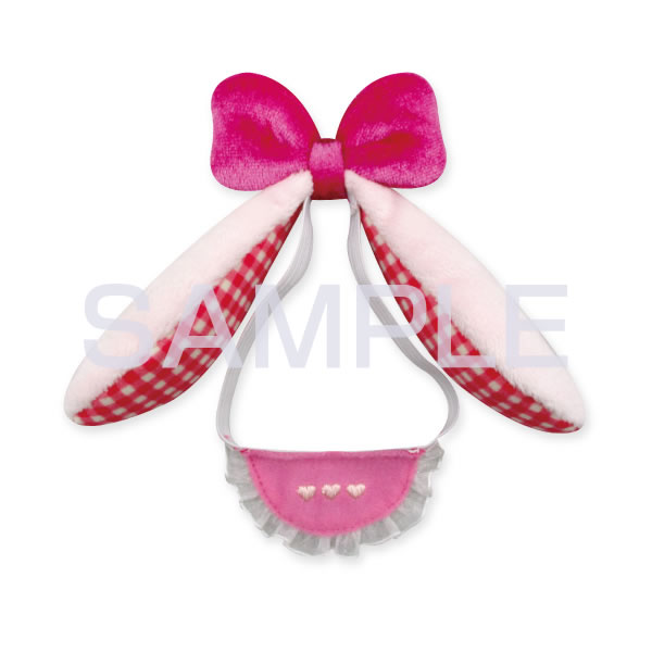 ちまめかし うさぎベビィ カチューシャ ピンク | ちまめかし