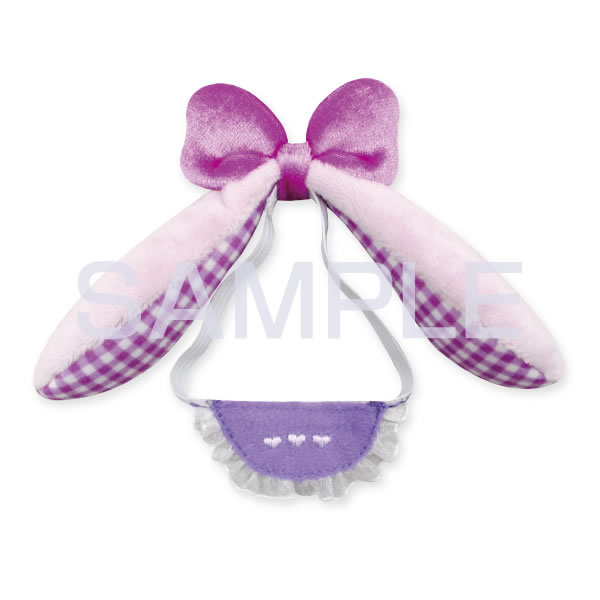 ちまめかし うさぎベビィ カチューシャ パープル | ちまめかし | エイ