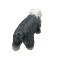キティ　根付け　オールドイングリッシュシープドッグ ハローキティ☆子犬とお散歩シリーズ根付け オールド