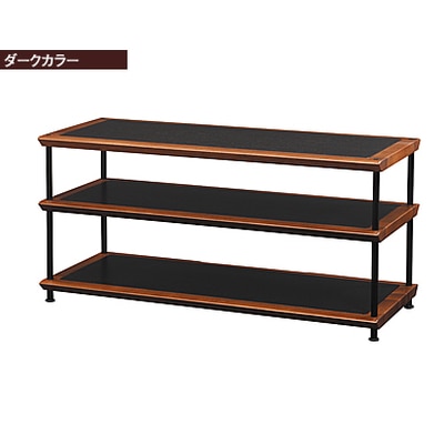 ADK - SN-2110DM/ダークブラウン（3段/幅110cm）オーディオラック