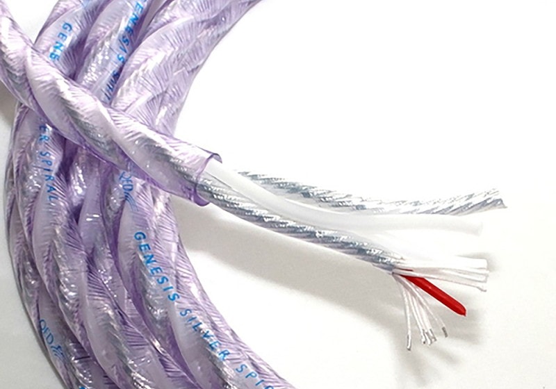 QED - Signature Genesis Silver Spiral Bi-Wire��10cmñ���ڤ���ꥹ�ԡ����������֥�ˡ�e�աں߸�ͭ��¨Ǽ��