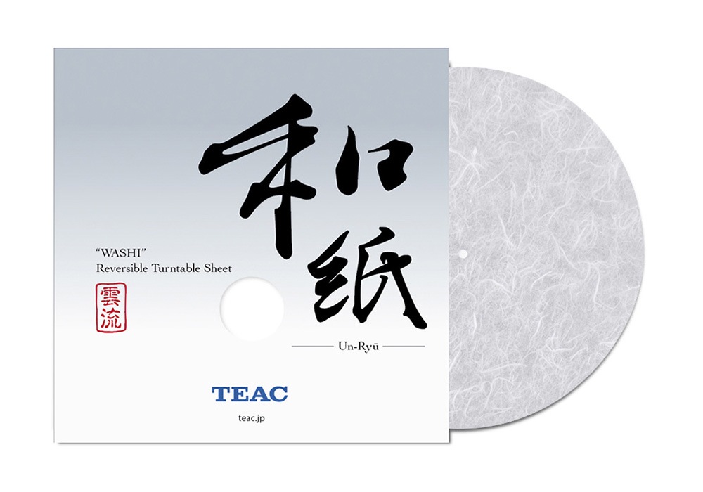 TEAC 和紙ターンテーブルシート 雲流紙 未使用品 送料無料！ ティアック paper turntable sheet  TEAC&frasl;ターンテーブルアクセサリー&frasl;TA-TS30UN 高級オーディオ,ピュア
