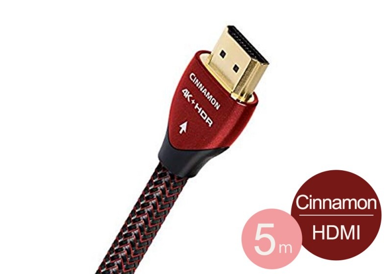 audioquest - HDMI2 CINNAMON/5.0m(HDMI2/CIN/5M)(4K・HDR対応・HDMIケーブル)《e》【完売】