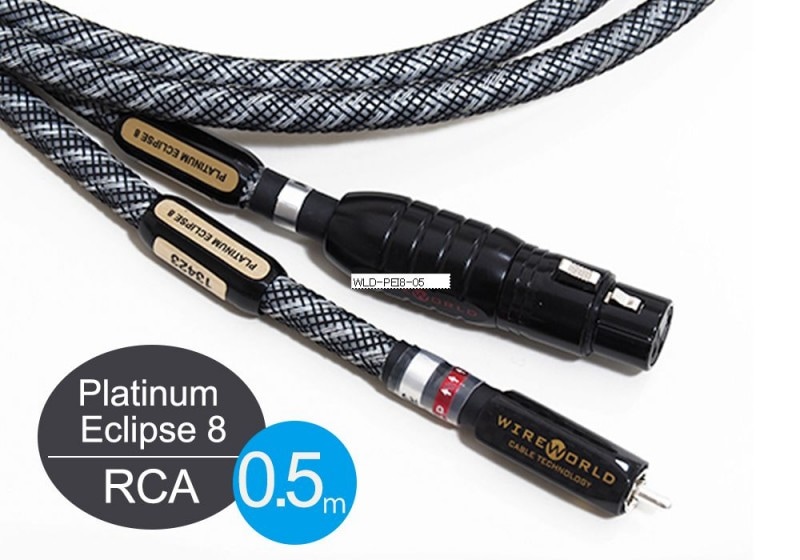 WIREWORLD - PEI8RCA/0.5m��RCA�����֥롦�ڥ��ˡ�Platinum Eclipse8���e�աڥ᡼��������ʡ�Ǽ���ϳ�ǧ�头Ϣ����
