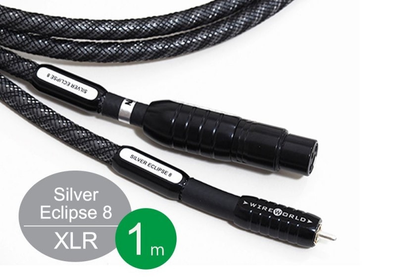 WIREWORLD - SBI8BAL/1.0m（XLRケーブル・ペア）＜Silver Eclipse8