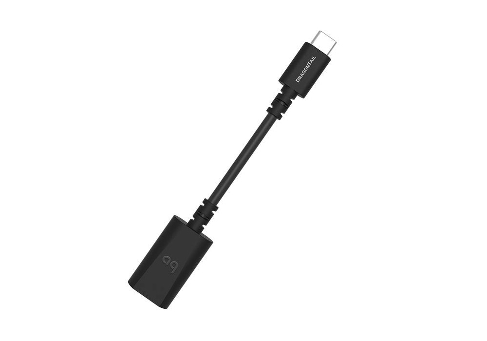 audioquest - DragonTail USB-C（DRAGONTAIL/C）（USB C - USB A（メス