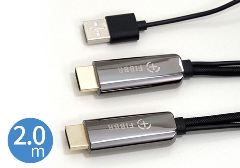 FIBBR - Pure 2/2.0m（4K UHD対応・光HDMIケーブル）《e》【完売】｜e