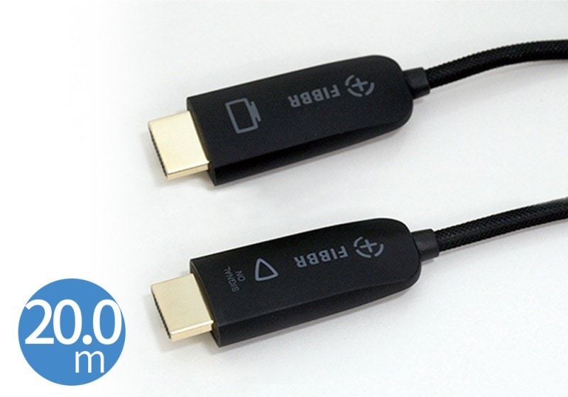 FIBBRフィバーPURE2光変換式4K対応HDMIケーブル 24Gbps 美品 世界初HDMI2