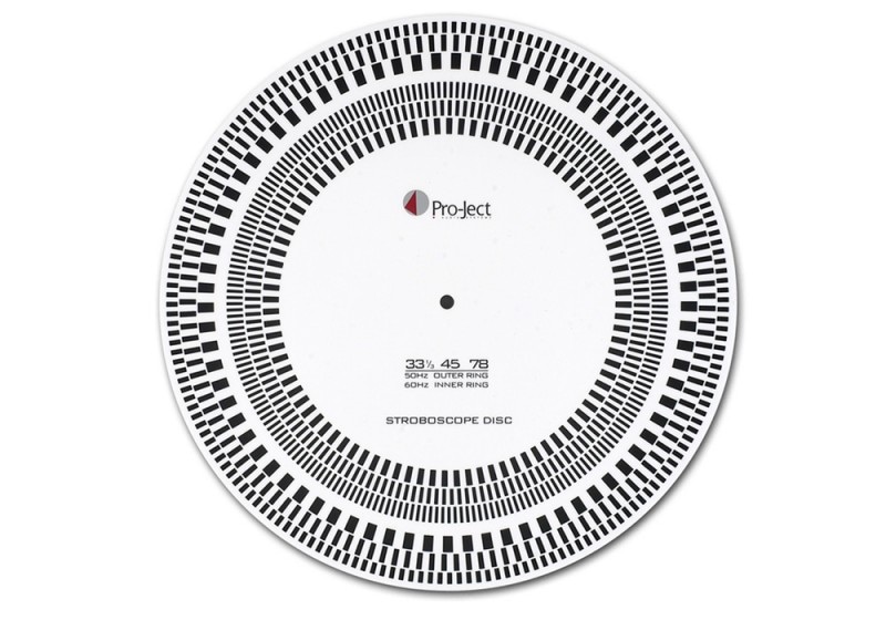 Pro-Ject - STROBE/IT(ストロボスコープ・LP盤サイズ・オーバーハングゲージ付)《e》【在庫有り即納】