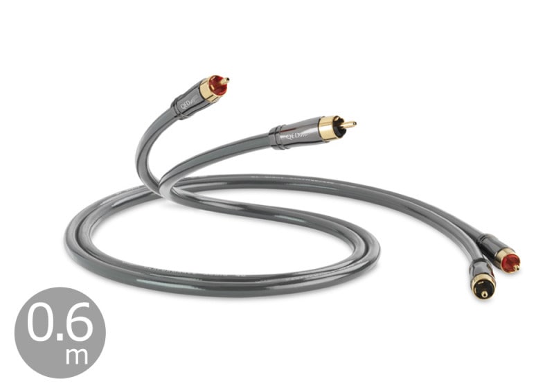 QED Signature Audio 40 / RCAケーブル 0.6mペア e.オーディオ逸品館【公式通販サイト】｜QED - Performance Audio40i