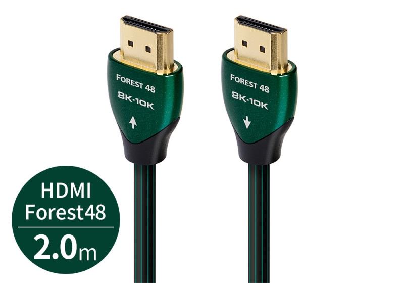 audioquest - HDMI Forest48/2.0m��FOR48G/2M�ˡ�48Gbps��8K�б���HDMI�����֥�ˡ�e�աڴ����