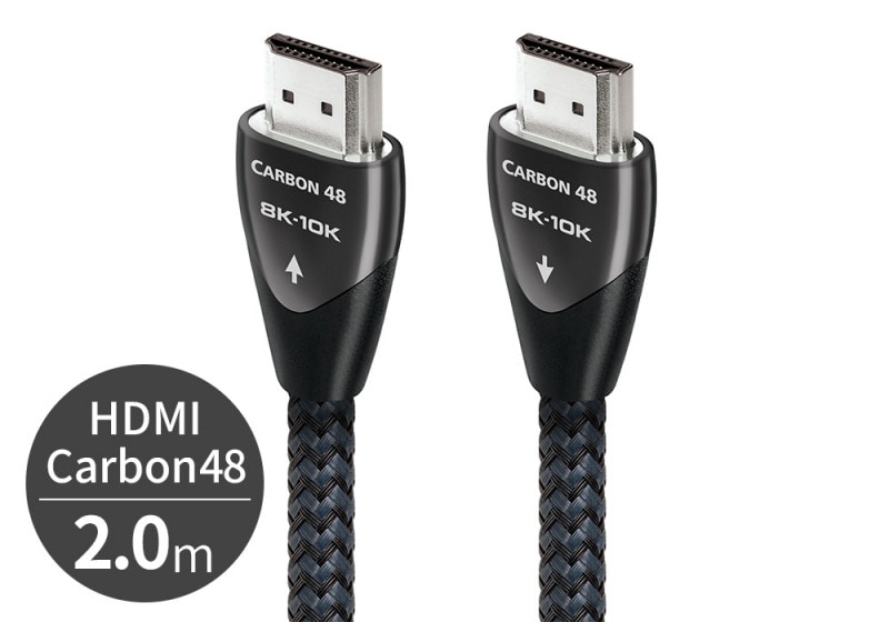 audioquest - HDMI Carbon48/2.0mCAR48G/2Mˡ48Gbps8KбHDMI֥ˡeաں߸ͭ¨Ǽ