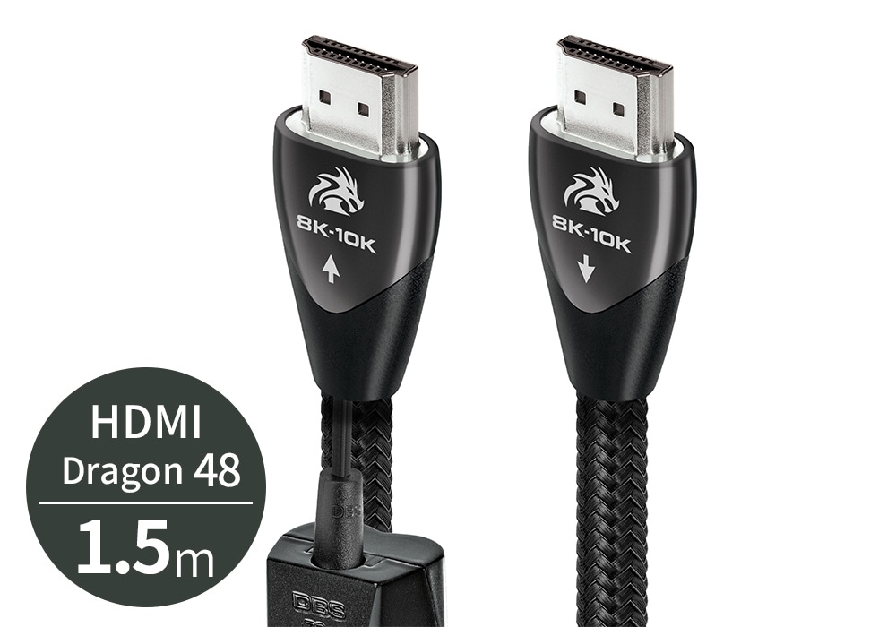 audioquest - HDMI Dragon48/1.5m（DRAGON48G/1.5M）（48Gbps