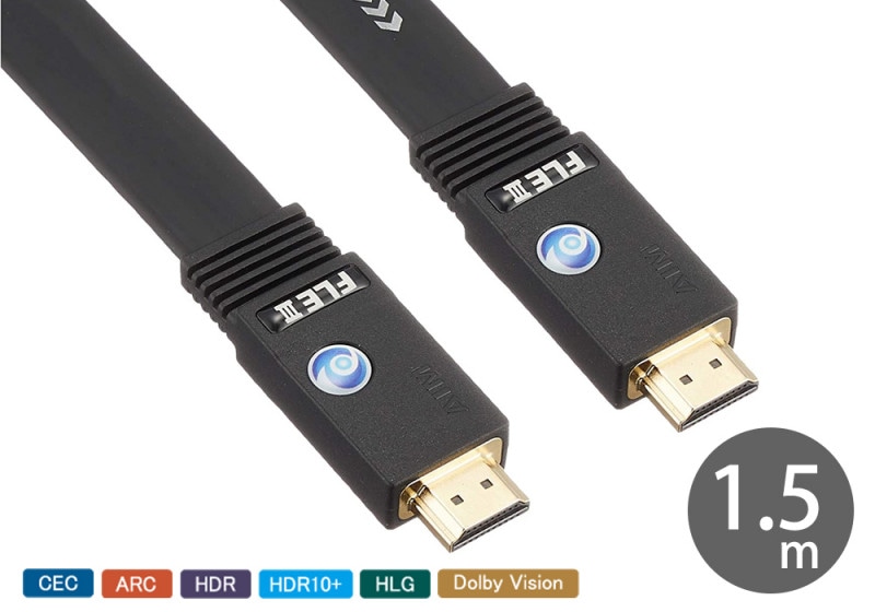 AIM - FLE3-015/1.5m��4K��18Gbps�б���HDMI�����֥�ˡ�e�աڥ᡼��������ʡ�Ǽ���ϳ�ǧ�头Ϣ����