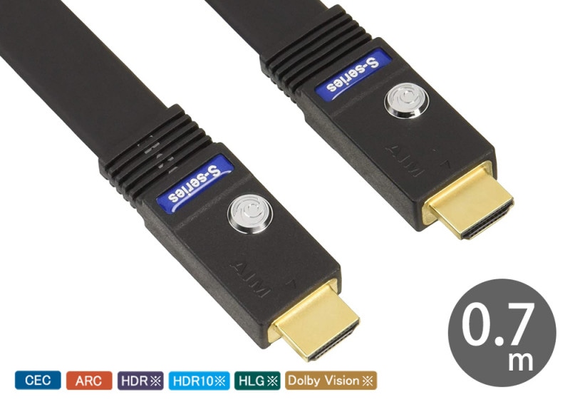 AIM - FLS2-007/0.7m��4K��18Gbps�б���HDMI�����֥�ˡ�e�աڥ᡼��������ʡ�Ǽ���ϳ�ǧ�头Ϣ����