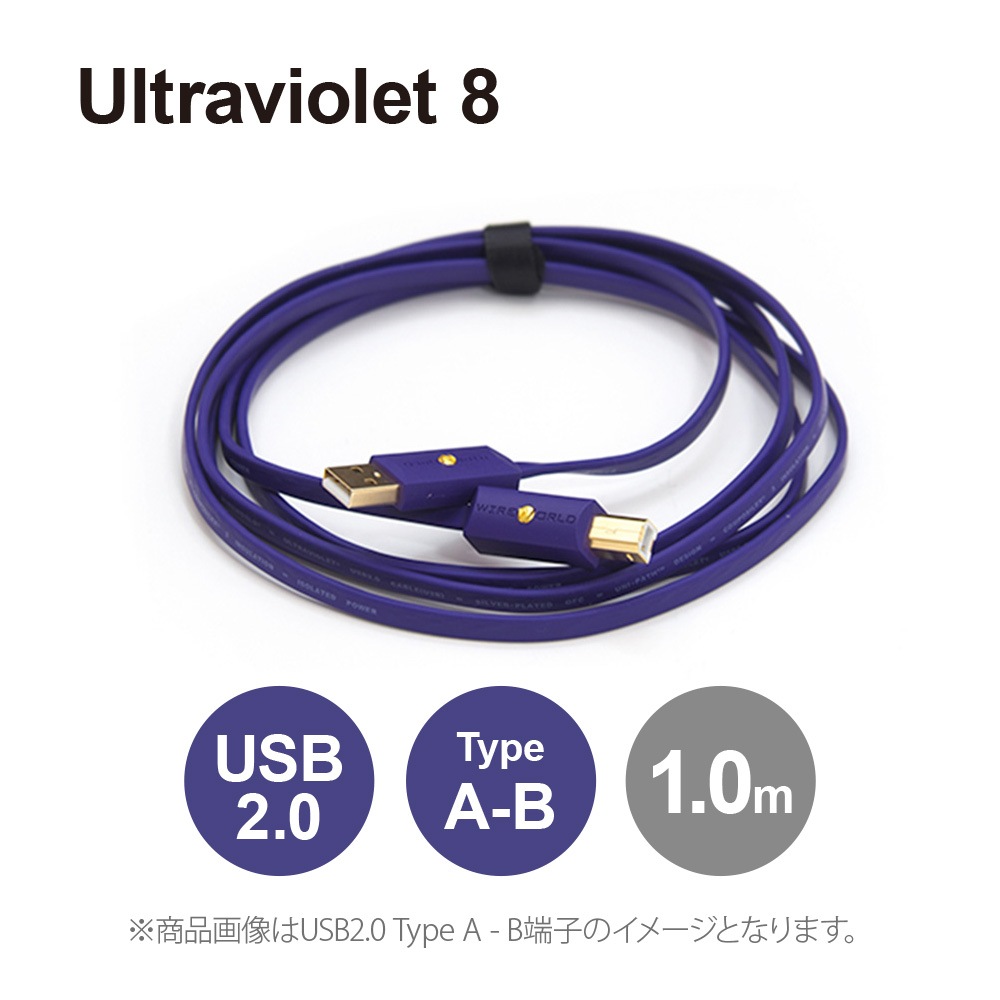 ワイヤーワールド　ULTRAVIOLET COMPONENTケーブル WIRE WORLD（ワイヤーワールド | USBケーブル | Joshin web