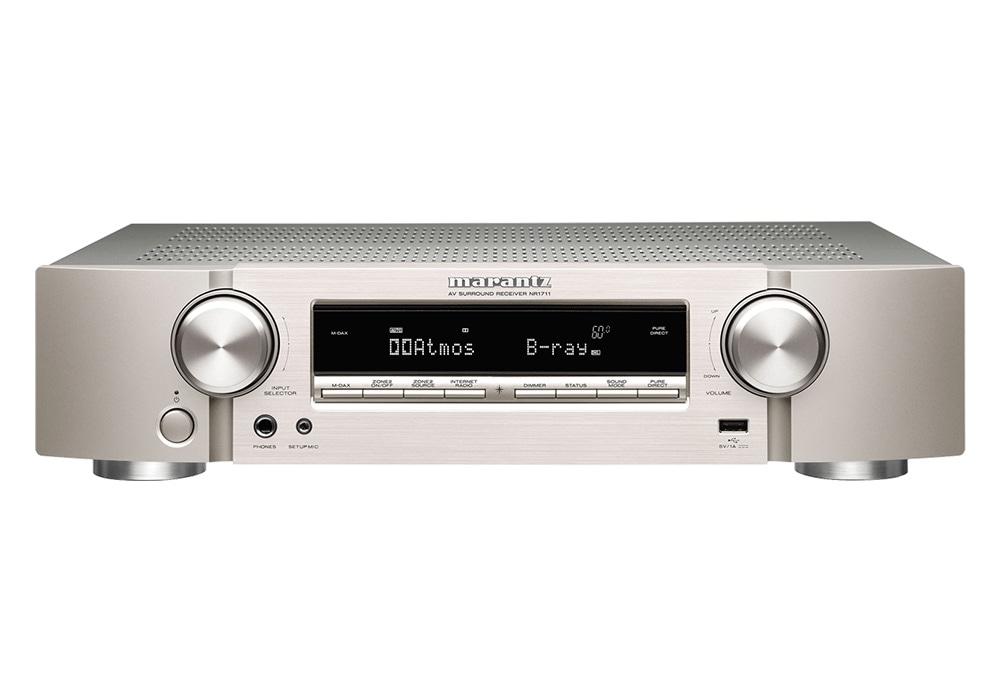 【2025福袋】 marantz - NR1711/FN/シルバー・ゴールド（7.1ch・スリム アンプ