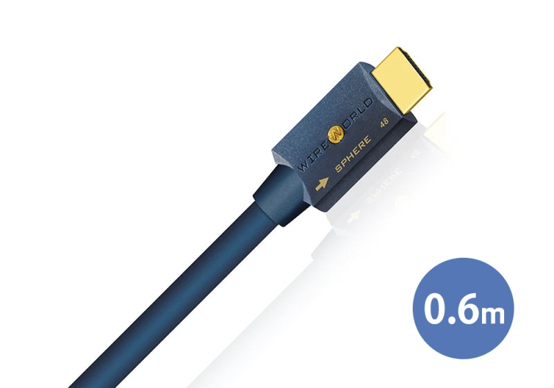WIREWORLD - SPH/0.6m��8K�б���48Gbps��HDMI�����֥�ˡ�Sphere48���e�աڥ᡼��������ʡ�Ǽ���ϳ�ǧ�头Ϣ����