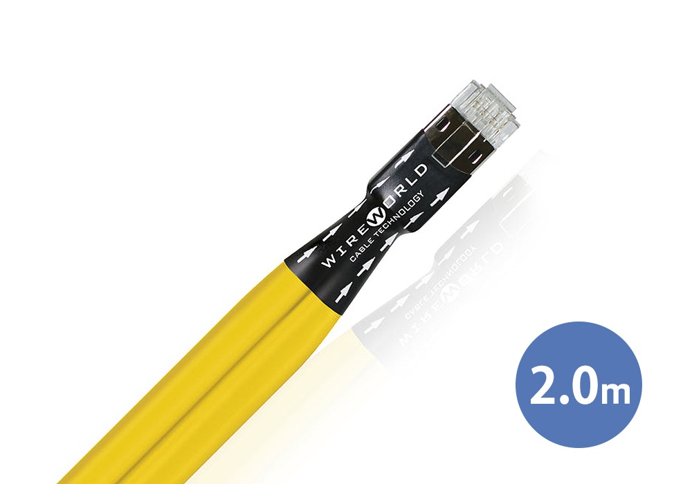 WIREWORLD - CHE8/2.0m（イーサネット・ケーブル）＜Chroma 8＞《e