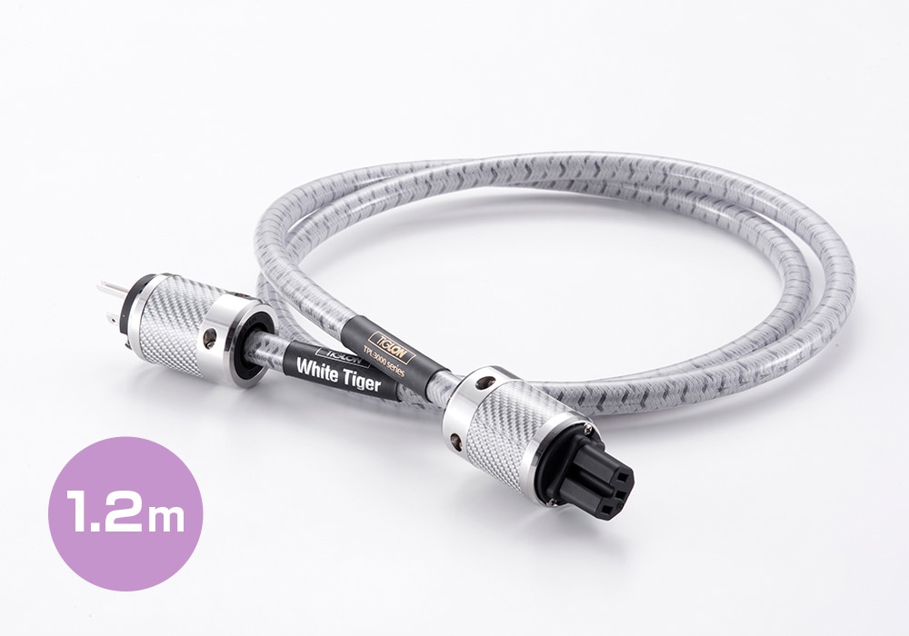 TIGLON - TPL-3000A-WT/1.2m（電源ケーブル）WhiteTiger 白虎