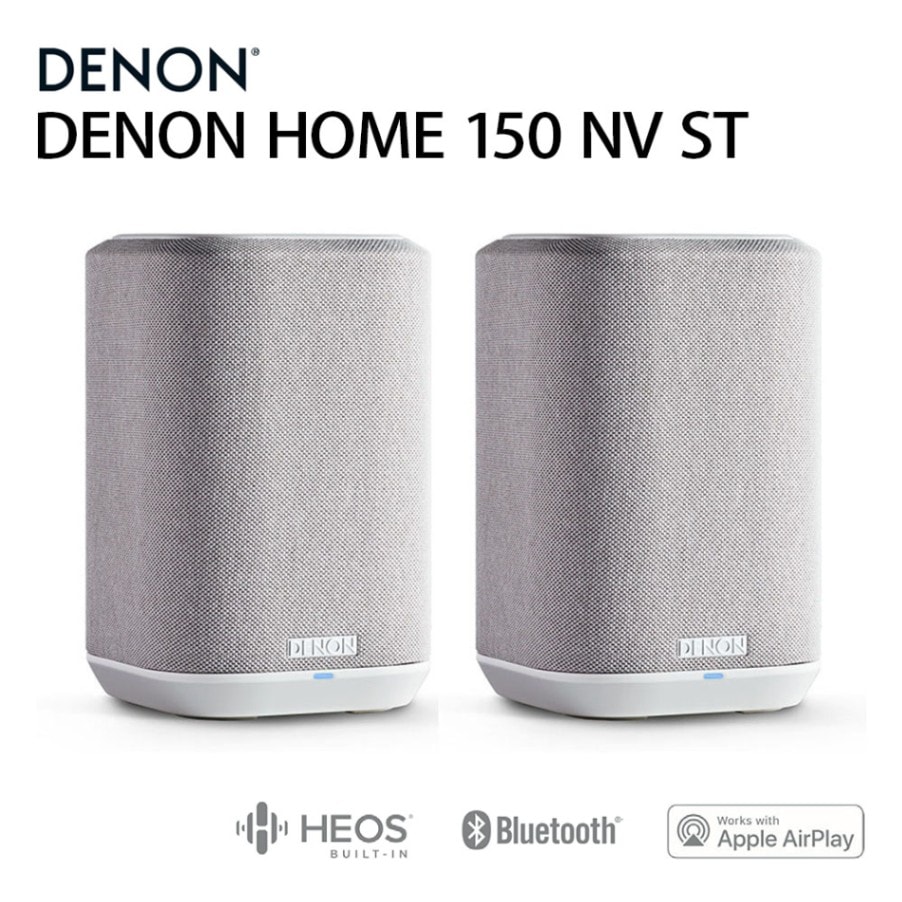 DENON  150 2個 ステレオ ペアセット デノン、ネットワークスピーカー「DENON HOME 150 NV ST