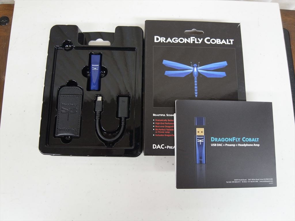 audioquest - DragonFly Cobalt《e-u》｜e.オーディオ逸品館