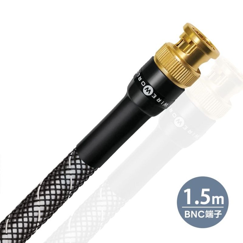 WIREWORLD - PSV10BNC/1.5m��BNCü�ҡ��ǥ����륱���֥롦1�ܡˡ�Platinum Starlight 10���e�աڥ᡼��������ʡ�Ǽ���ϳ�ǧ�头Ϣ����