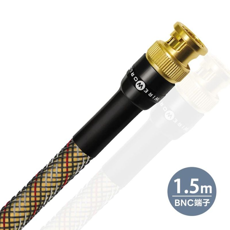 WIREWORLD - GSV10BNC/1.5m��BNCü�ҡ��ǥ����륱���֥롦1�ܡˡ�Gold Starlight 10���e�աڥ᡼��������ʡ�Ǽ���ϳ�ǧ�头Ϣ����