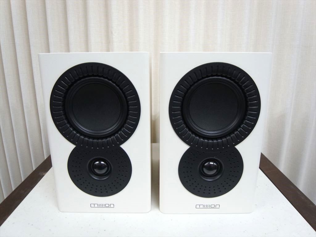 【美品】Mission LX-1 ホワイト ペアスピーカー 楽天市場】Mission - LX-1 MK.II/ホワイト（ペア）ブック