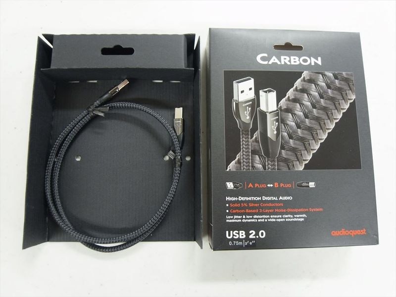 audioquest - USB2 CARBON/0.75m/AB��e-u��