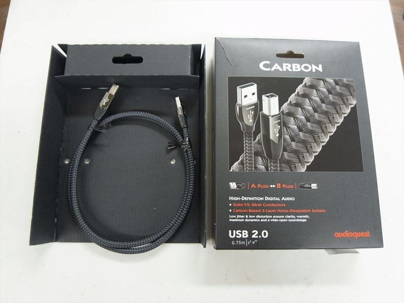 audioquest - USB2 CARBON/0.75m/AB��e-u��