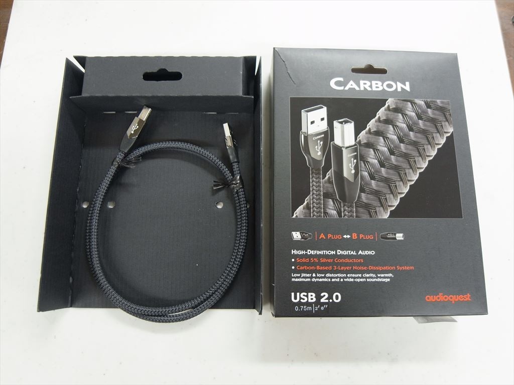 e.オーディオ逸品館【公式通販サイト】｜audioquest - USB2 CARBON