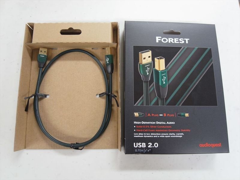 audioquest - USB2 FOREST/0.75m/AB��e-u��