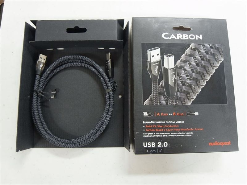 audioquest - USB2 CARBON/1.5m/AB��e-u��