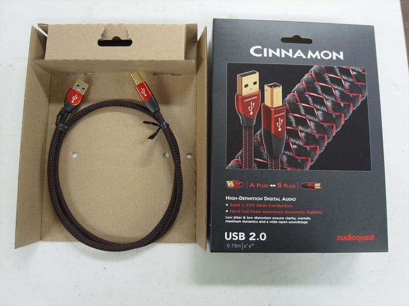 audioquest - USB2 CINNAMON/0.75m/AB��e-u��