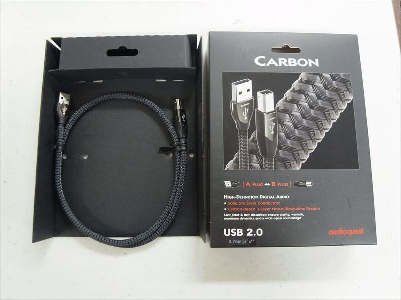 audioquest - USB2 CARBON/0.75m/AB��e-u��