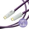 FURUTECH - GT4 NCF USB-C-1.2m��1�ܡˡ�USB4��C-C��USB�����֥��e�ա�6��12��ȯ��ͽ�ꡦ��ͽ��������