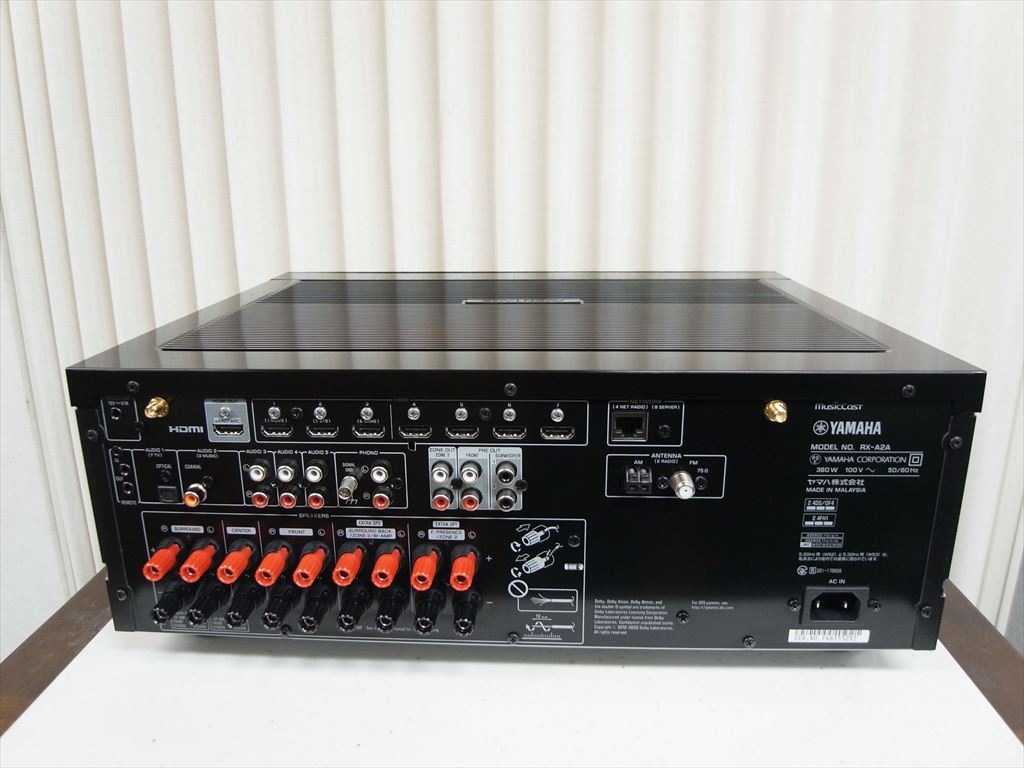 ヤマハ | RX-A2A - AVアンプ - 概要 YAMAHA RX-A2A