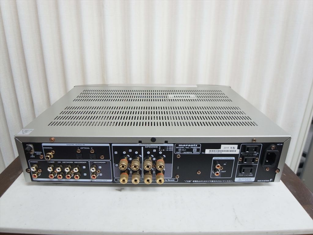 marantz PM6006 プリメインアンプ オーディオ機器 リモコン付 e.オーディオ逸品館【公式通販サイト】｜marantz - PM6006《e-u》