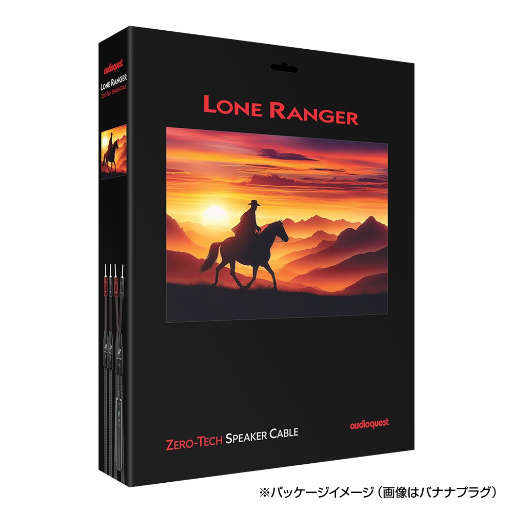 audioquest - LONE/3M/B��Lone Ranger�����ԡ����������֥롦3.0m��ξü�Хʥʥץ饰�����󥰥���³���ڥ��ˡڼ�������/�׻�����ѡۡ�e�ա�Ǽ���ϳ�ǧ�头Ϣ����