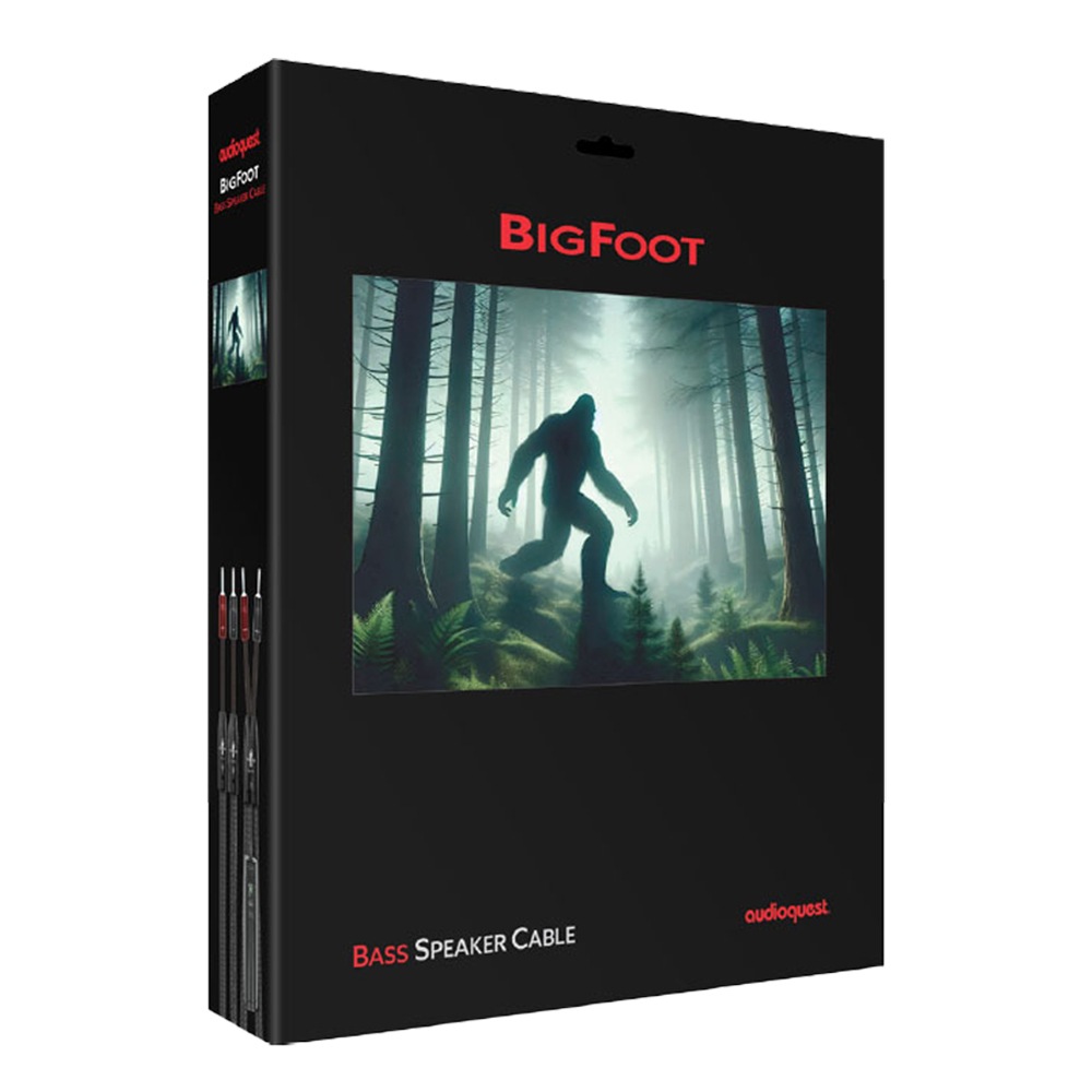 audioquest - BIGFOOT/2M/B��Big Foot��������ѥ��ԡ����������֥롦2.0m��ξü�Хʥʥץ饰�����󥰥���³���ڥ��ˡڼ�������/�׻�����ѡۡ�e�ա�Ǽ���ϳ�ǧ�头Ϣ����