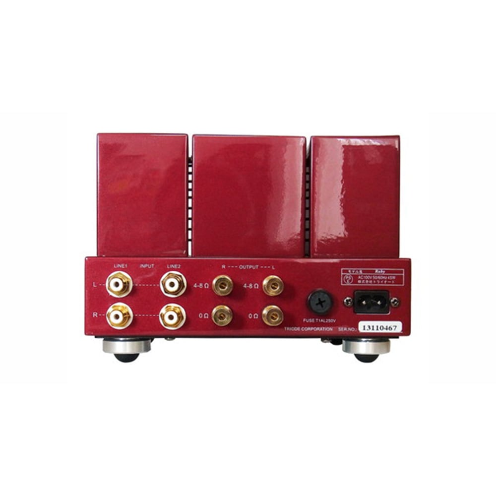シータ TRIODE RUBY トライオード真空管プリメインアンプ TRIODE - RUBY(真空管プリメインアンプ)《e》【在庫有り即納