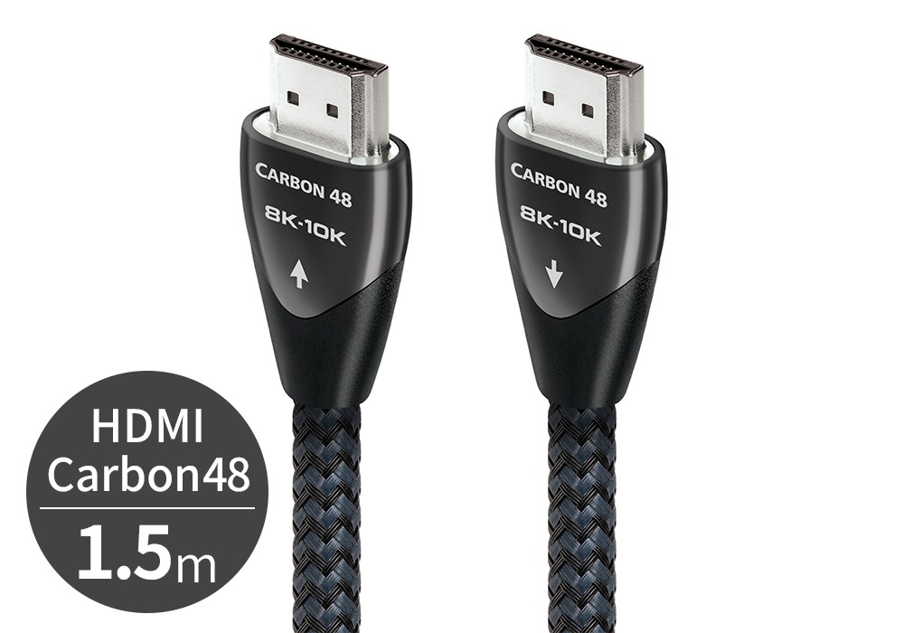 audioquest - HDMI Carbon48/1.5m��CAR48G/1.5M�ˡ�48Gbps��8K�б���HDMI�����֥�ˡ�e�աں߸�ͭ��¨Ǽ��