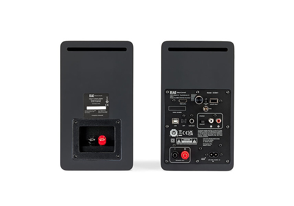 ELAC - Debut ConneX DCB41/ブラック（ペア）DAC内蔵アクティブ