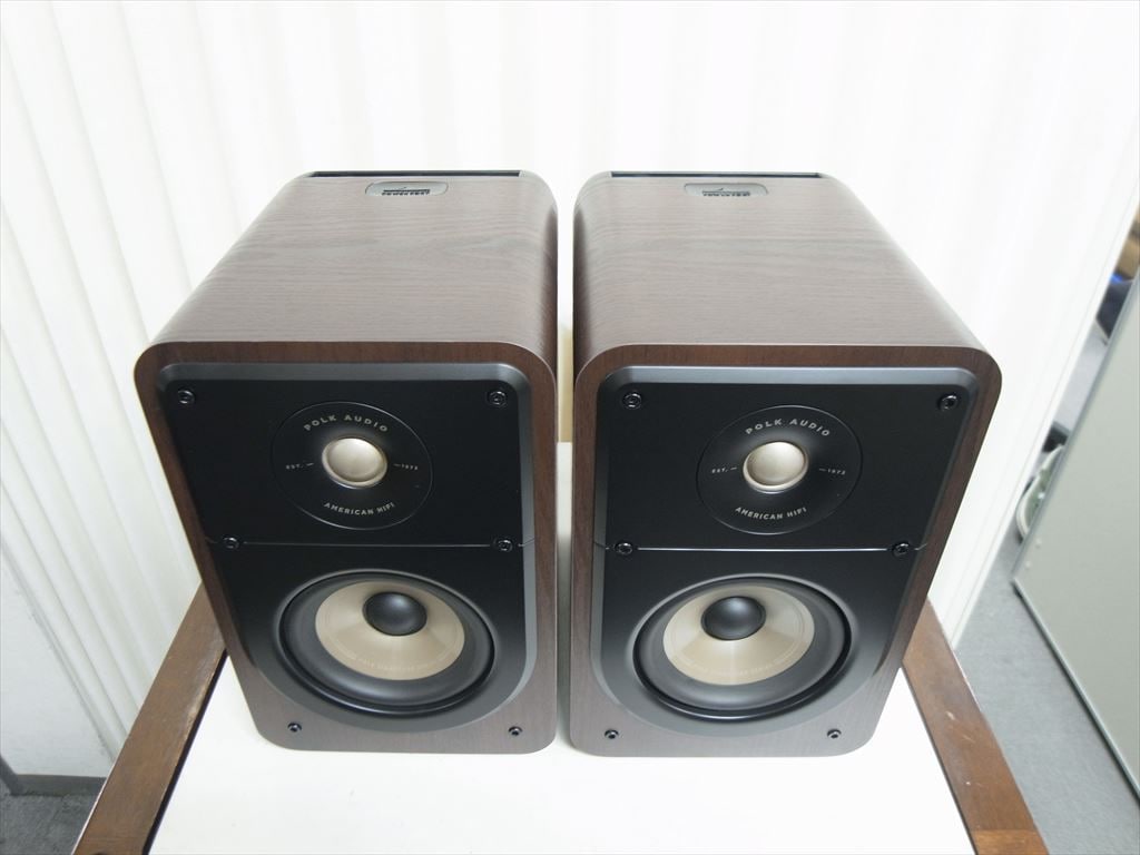 ES15 Audio ポークオーディオ Polk AUDIO SIGNATURE ブラウン