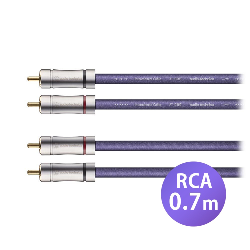 audio-technica - AT-IC500R/0.7�ʥڥ��ˡ�RCA�����֥롦0.7m�ˡ�FLUAT/�ե�奨�åȡ��e�ա�8/17���б����᡼��������ʡ�Ǽ���ϳ�ǧ�头Ϣ����