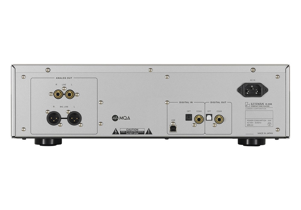 LUXMAN - D-03X/ブラスターホワイト（MQA対応・CDプレーヤー