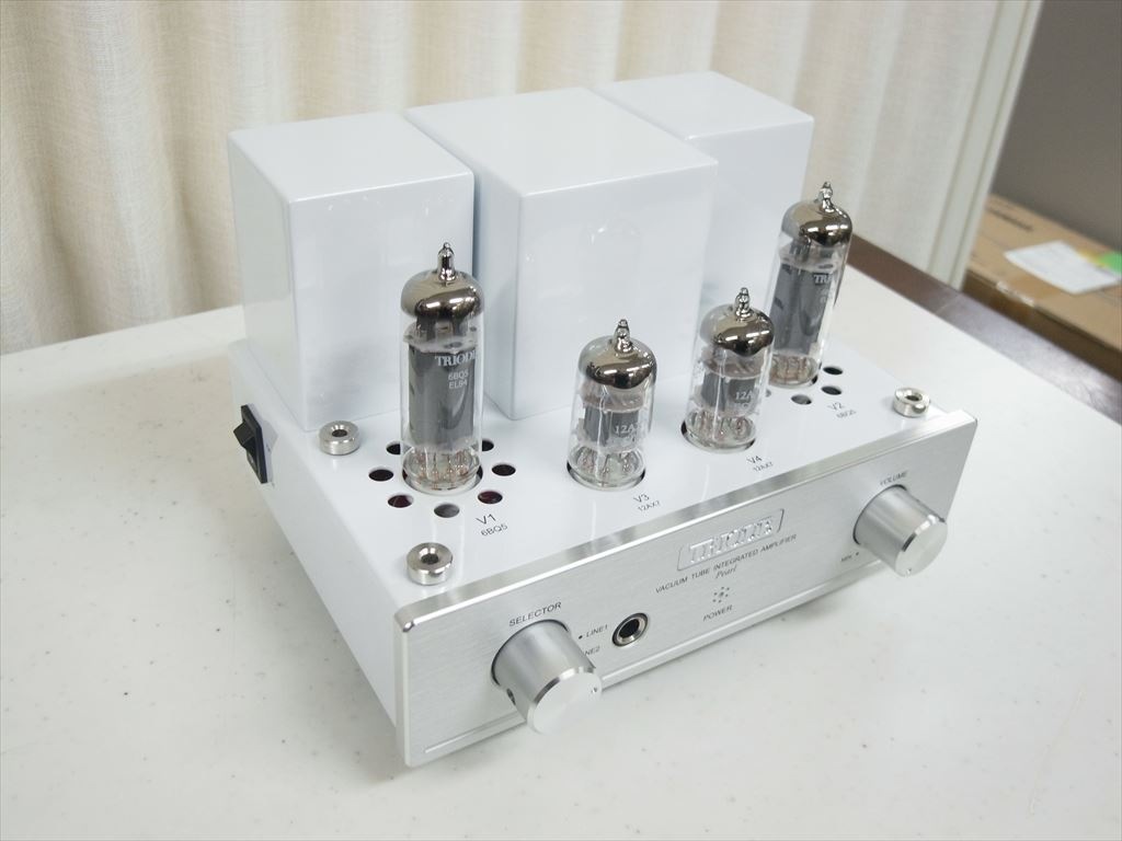 TRIODE トライオード Pearl パール　プリメイン　真空管アンプ ☆TRIODE 真空管プリメインアンプ Pearl - コイズミ無線有限会社